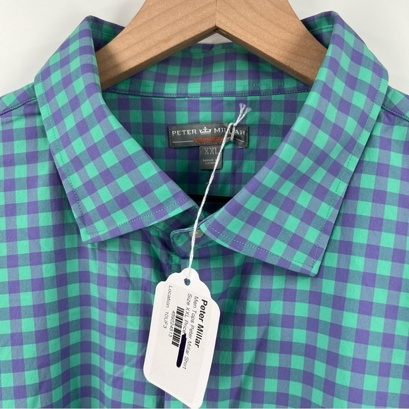 Peter Millar Wicking Performance Button Up - Picture 7 of 8